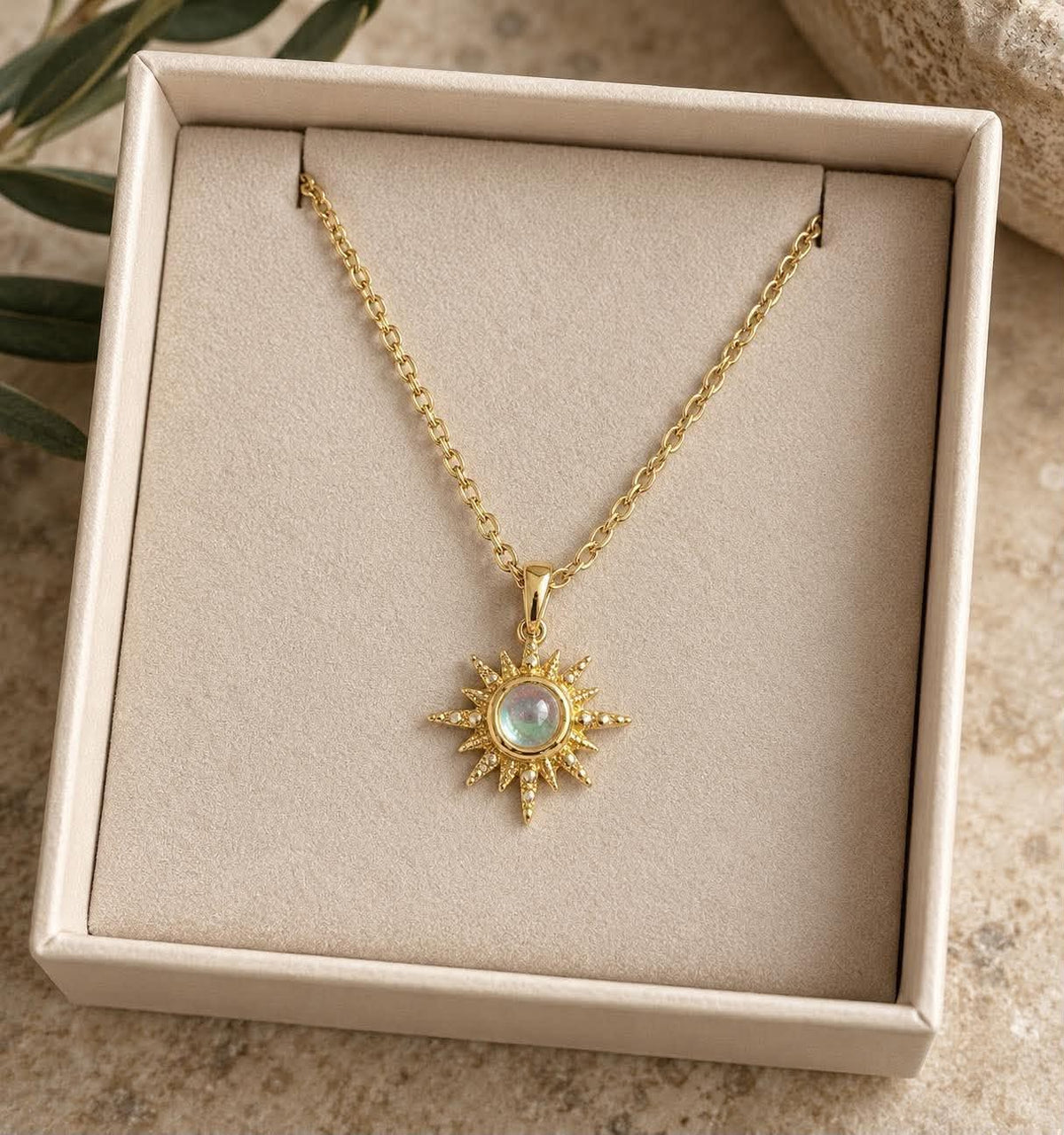 Halsketting Amanda 18K verguld sterling zilver