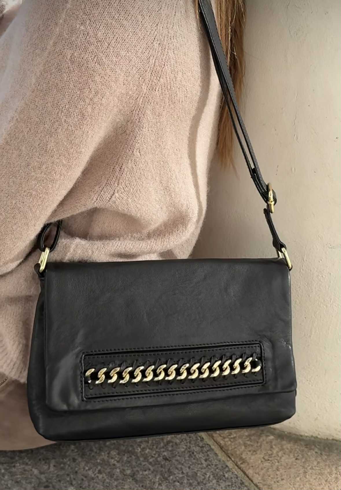 Clutch met gouden ketting - Big