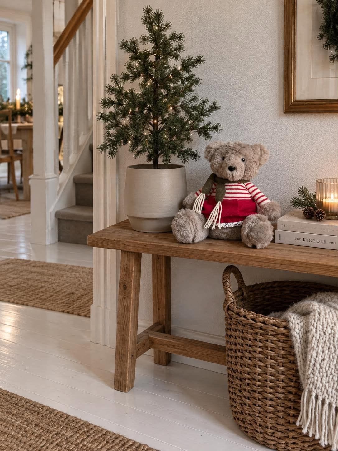 Knuffel met breisel - Kerst