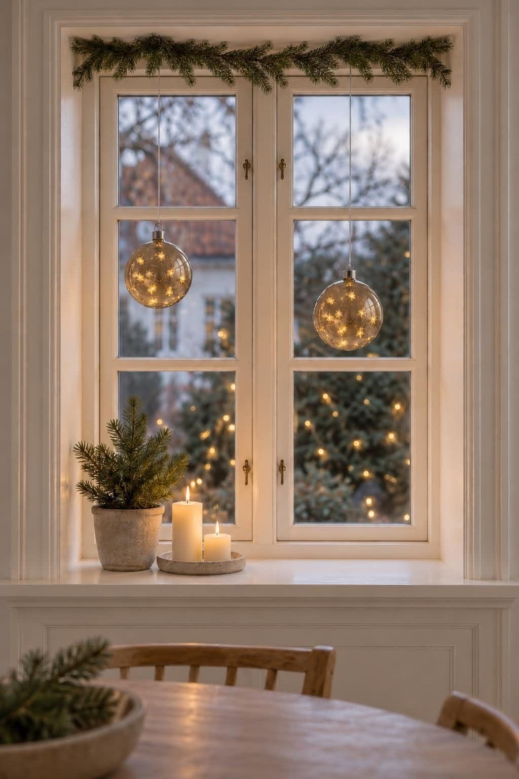 Bol met LED-licht