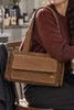 Schoudertas Madrid - Dark Tan