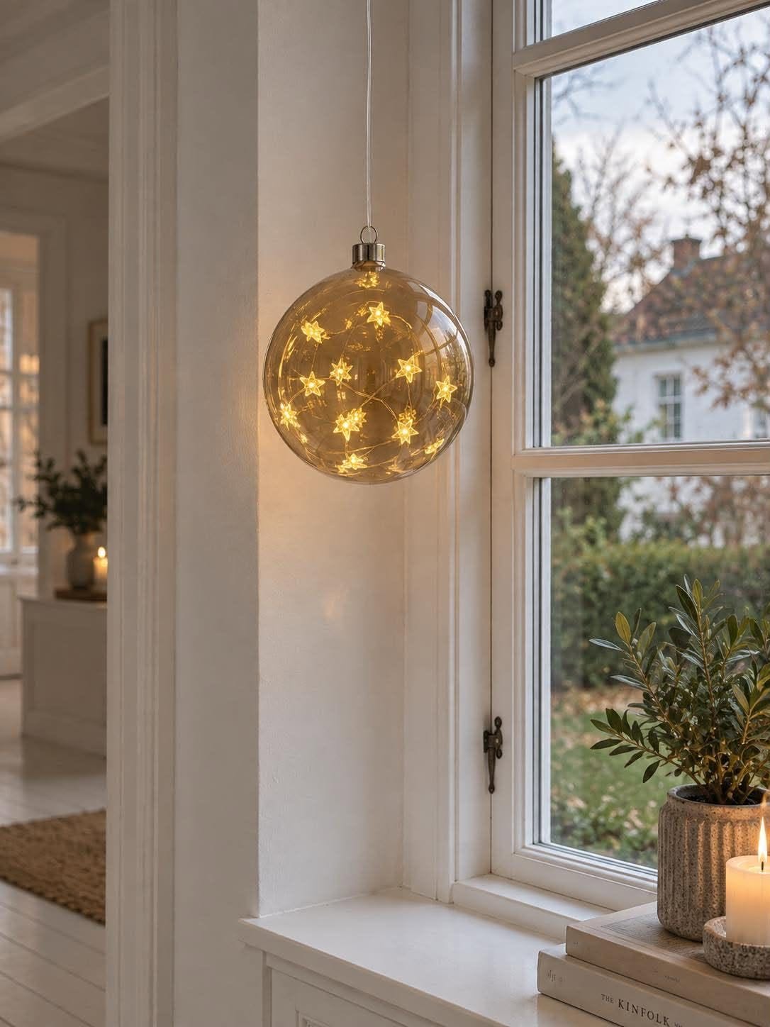 Bol met LED-licht