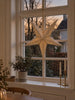 Ster met led licht - Wit 60 cm