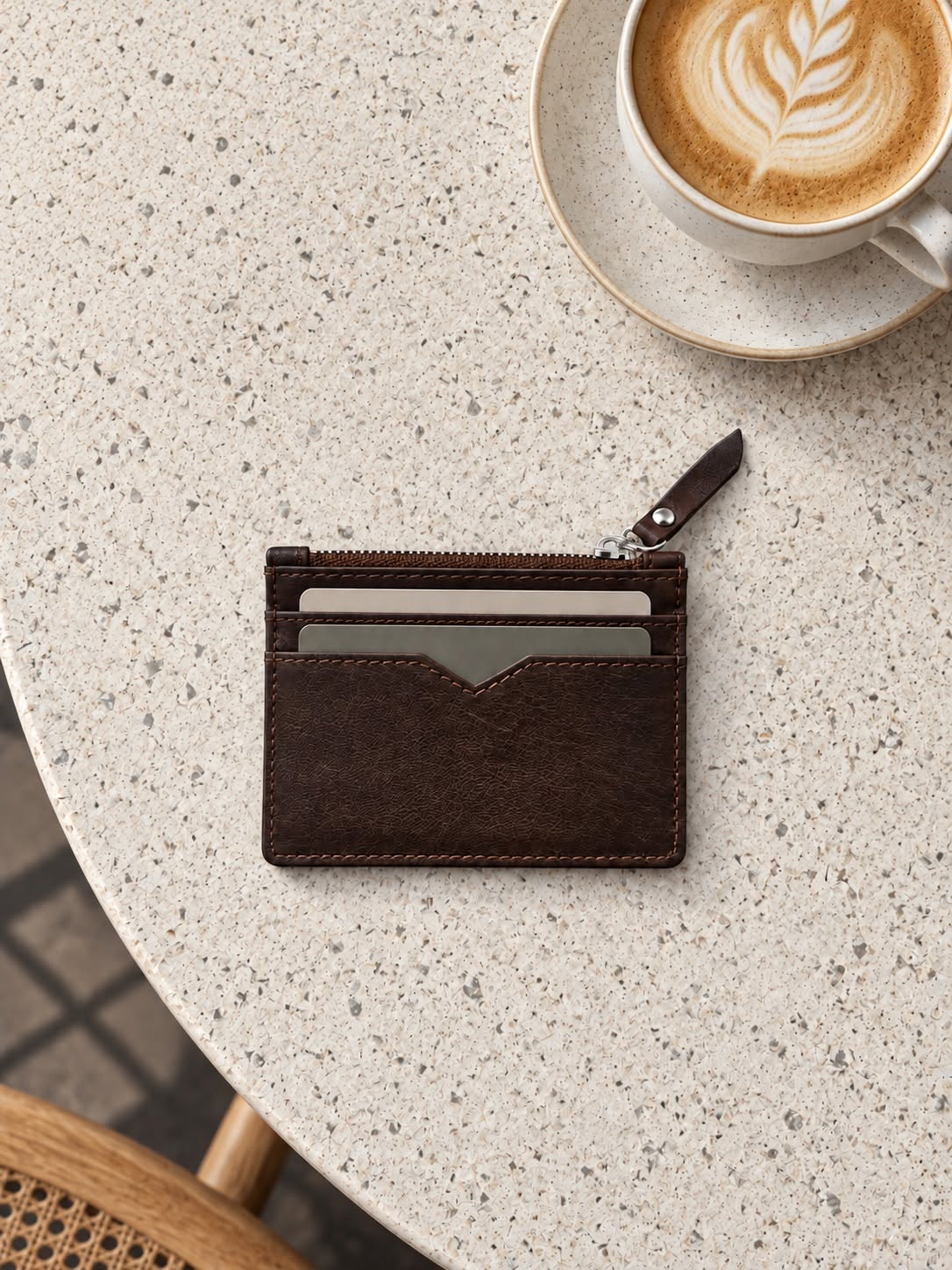 Portemonnee BOSTON - Brown