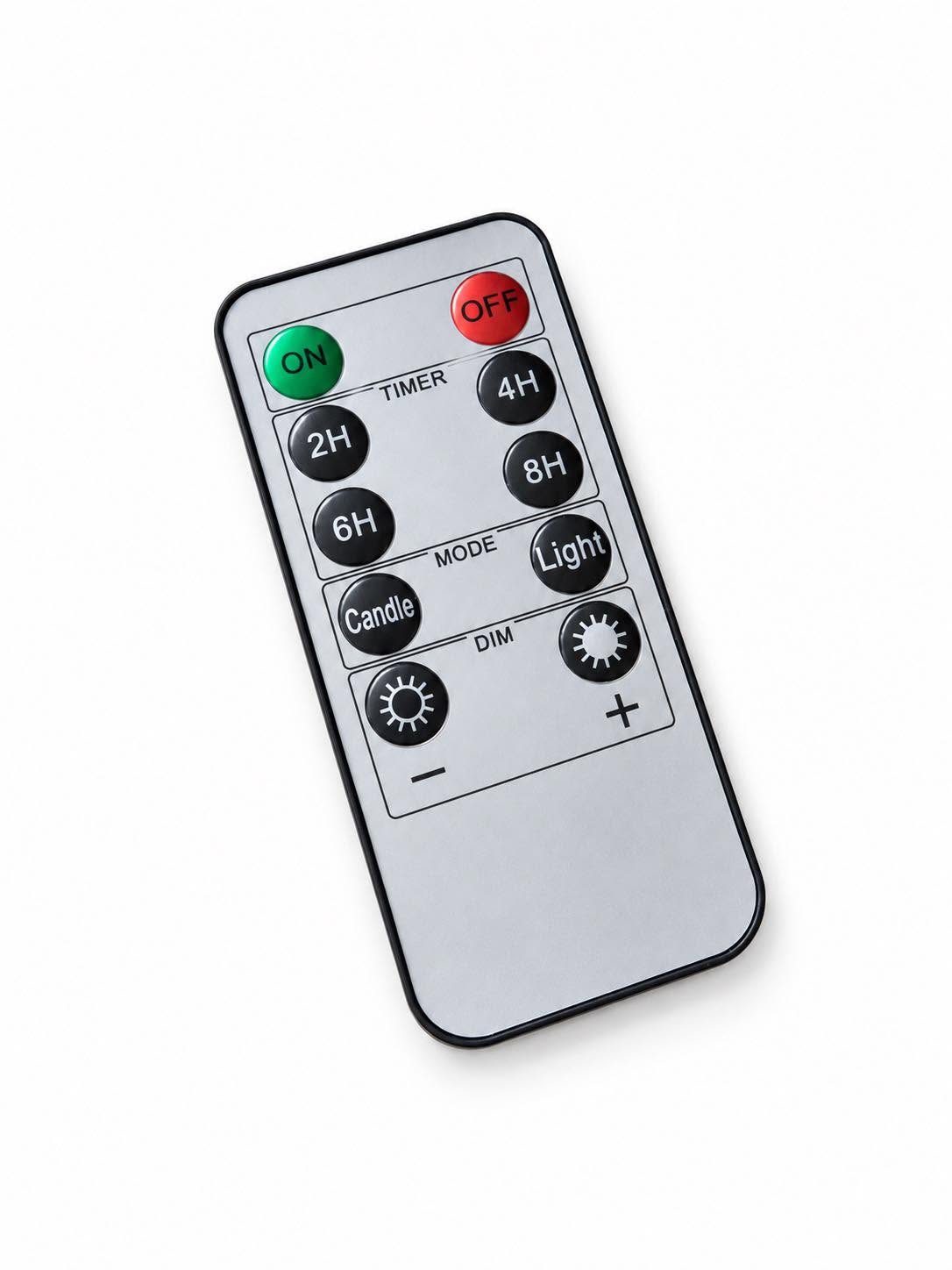 LED-stokkaarsen ribbels en afstandsbediening - Latte´