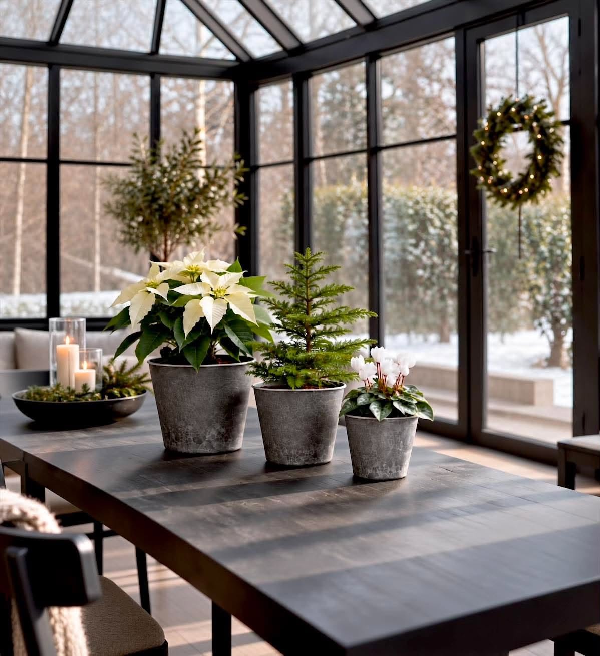 Pot in betonlook – Groot