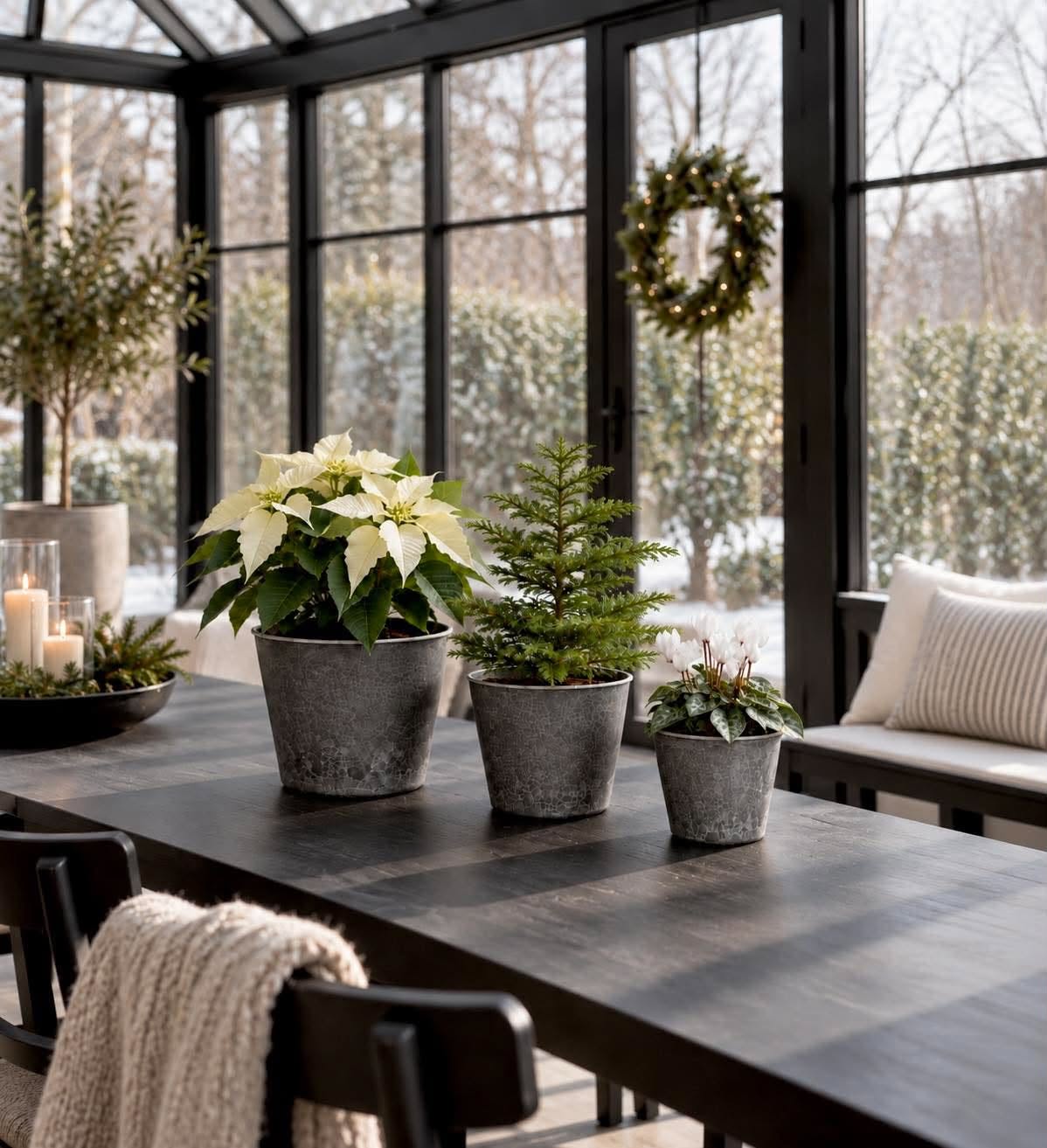Pot in betonlook - Middel