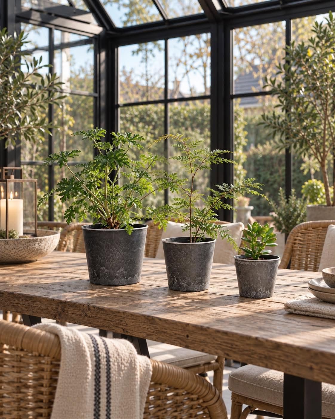 Pot in betonlook – Groot