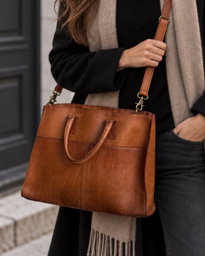 Werktas Tori - Walnut