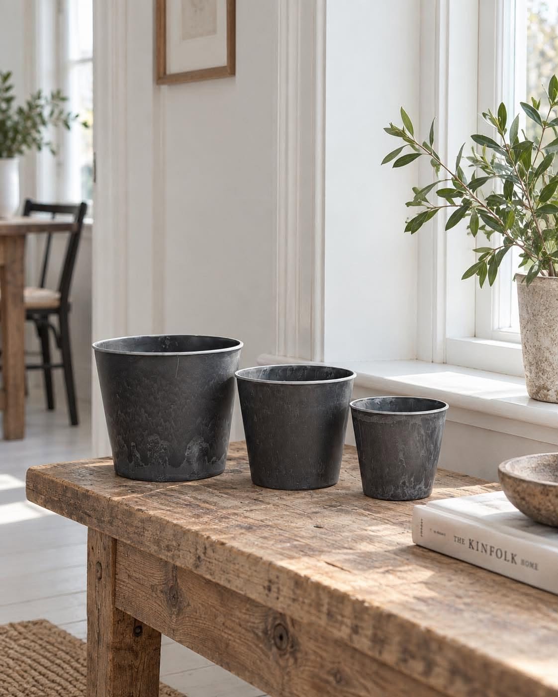 Pot in betonlook – Klein