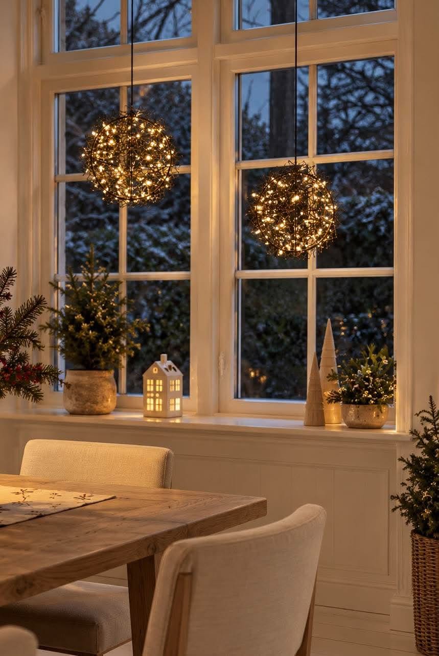 LED-bal voor buiten - Zwart