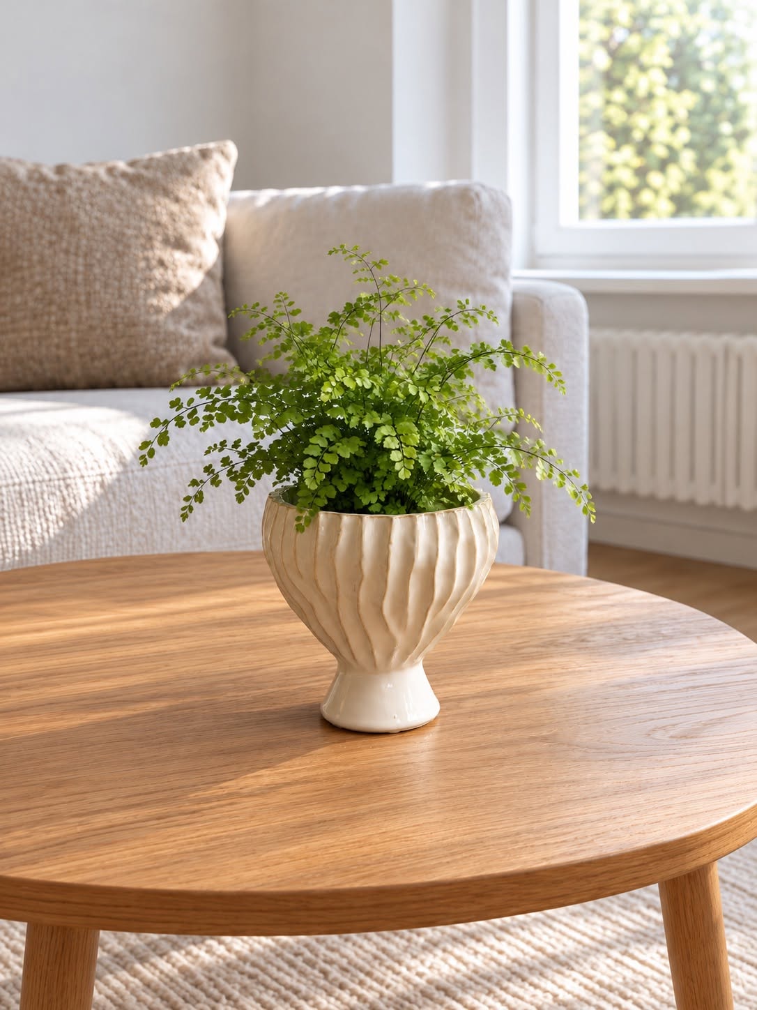 Decoratiestandaard handgemaakt – decoratie in wit/goud
