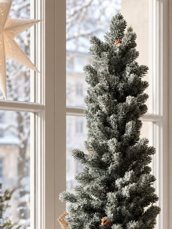 Boom in pot - MIX – kunstmatige kerstboom