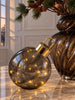 Kerstbal twinkling - Grey