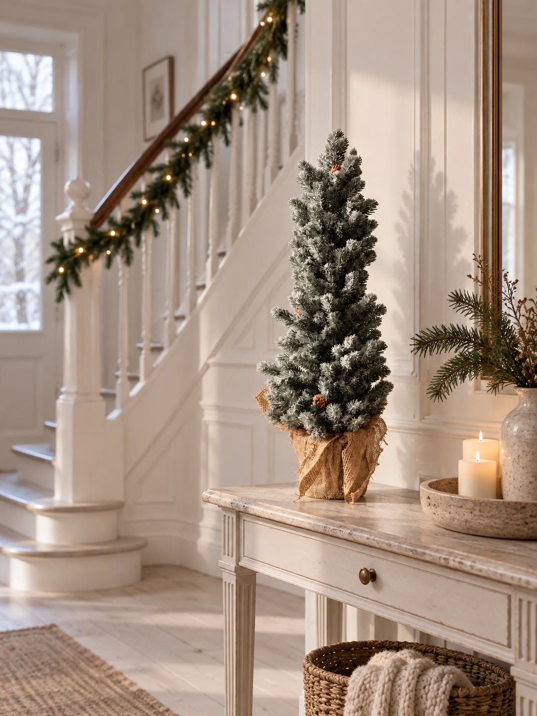 Boom in pot - MIX – kunstmatige kerstboom
