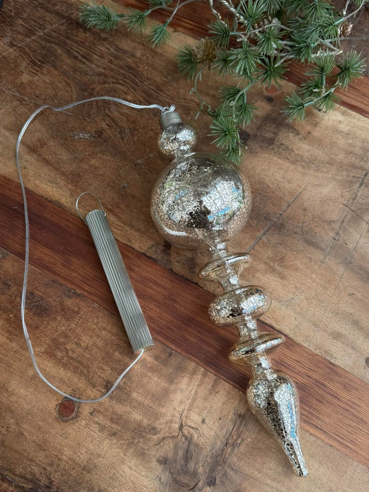 Druppel met led-licht - om op te hangen