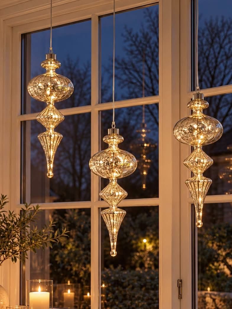 Druppel met led-licht - voor ophanging