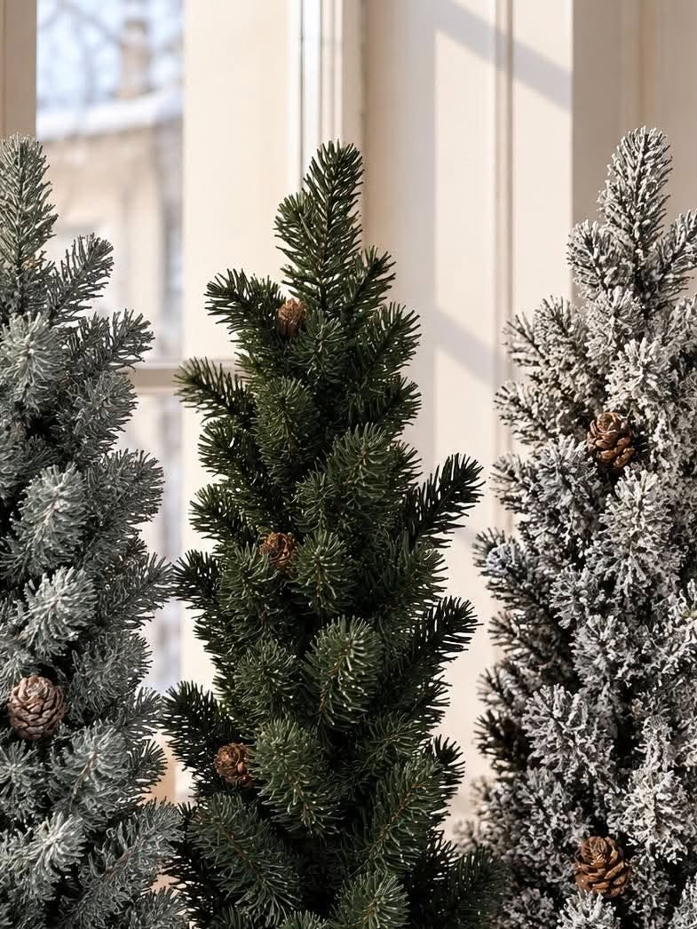 Boom in pot - MIX – kunstmatige kerstboom