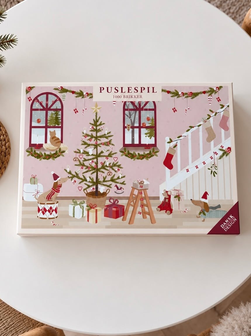 Kerstpuzzel - 1000 stukjes