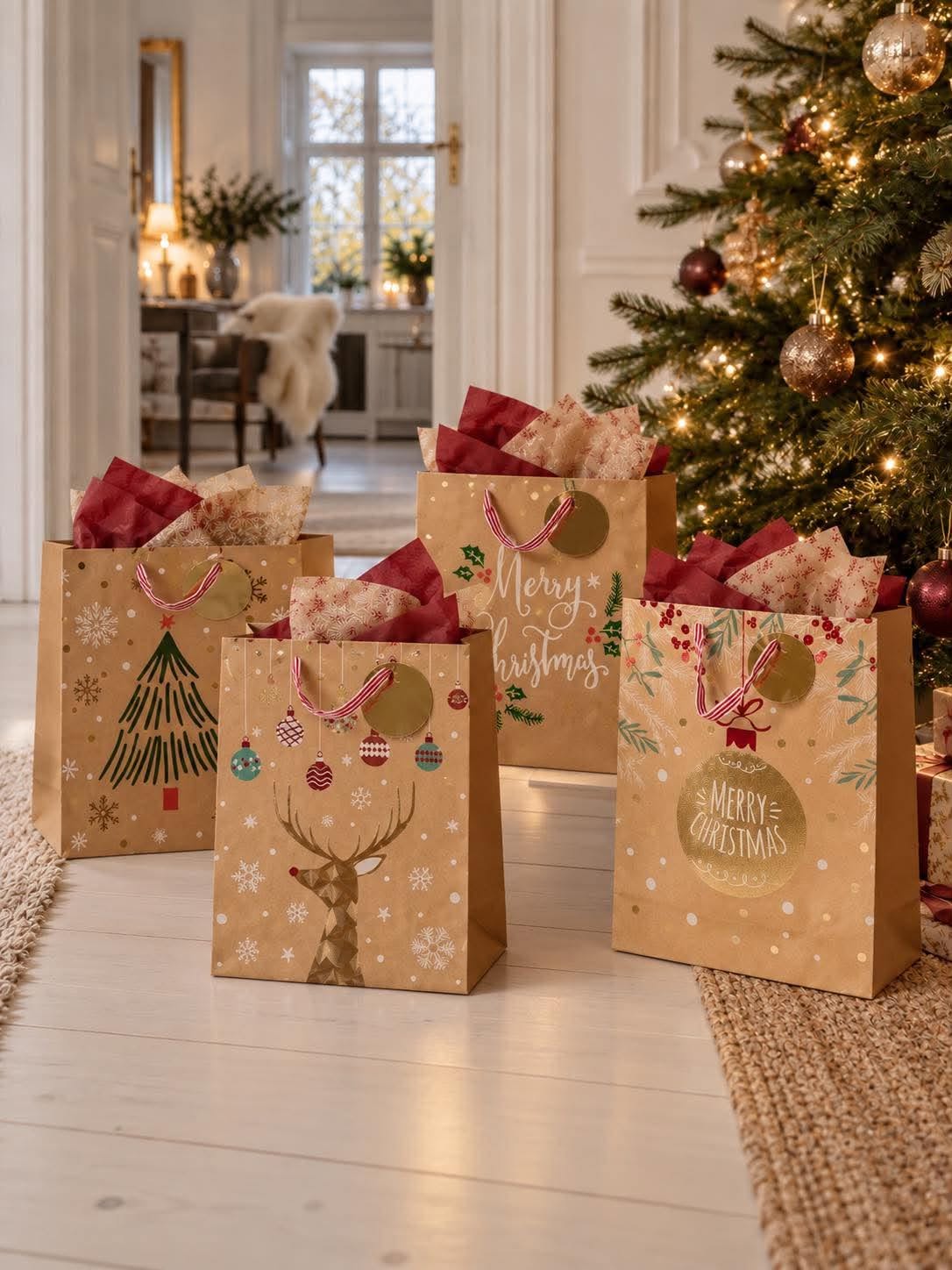 Extra grote geschenktas - MIX