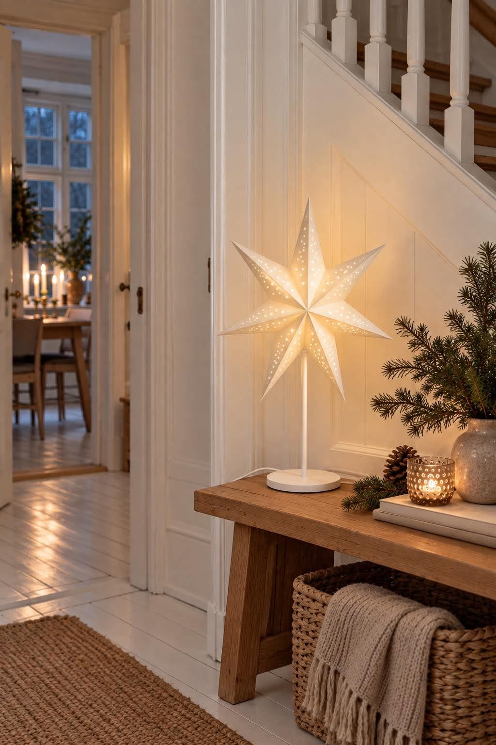 Ster tafellamp - Wit – Decoratieve lamp