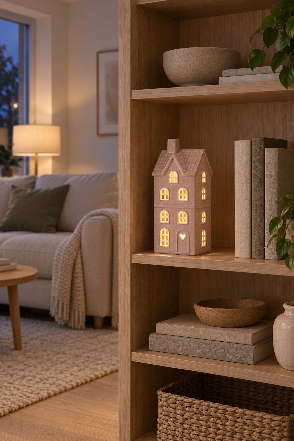 Lichthuis in keramiek – decoratief licht