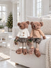 Kerstbeer meisje – Decoratieve Figuur