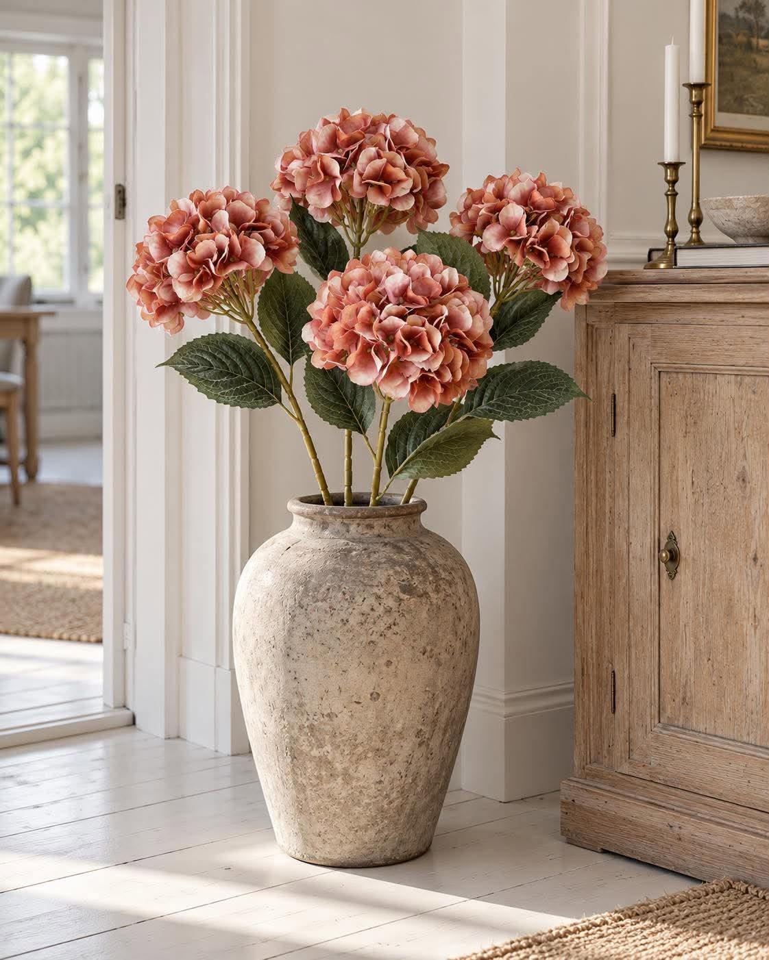Hortensia gebrande kleuren - Mix