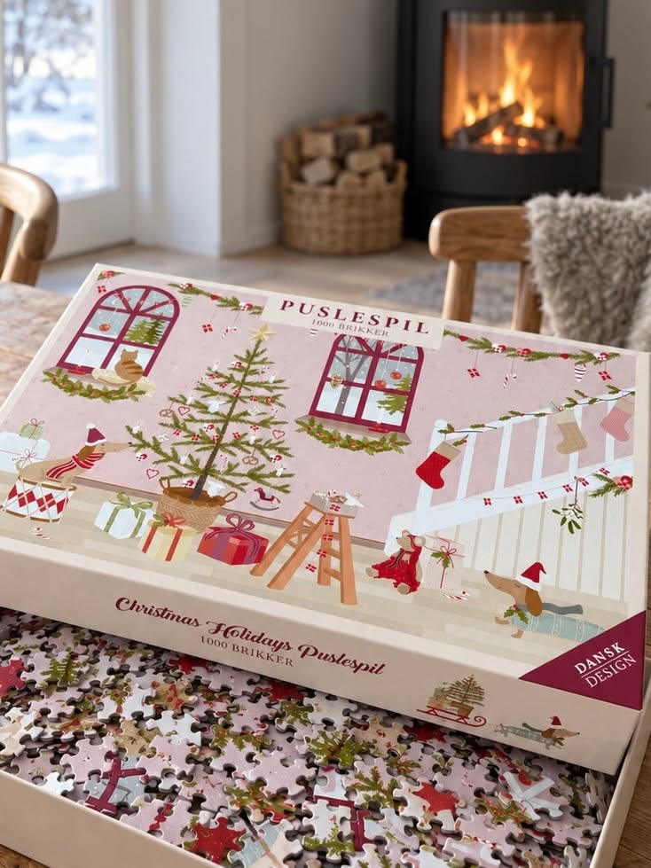 Kerstpuzzel - 1000 stukjes