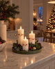 LED kerststompkaarsen - 3 stuks met afstandsbediening