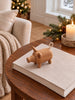 Amberwood-varken – decoratief houten varkentje