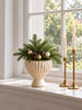 Decoratiestandaard handgemaakt – decoratie in wit/goud