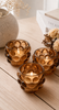 Kaarsenhouders met Bubbels - Set van 3 st.