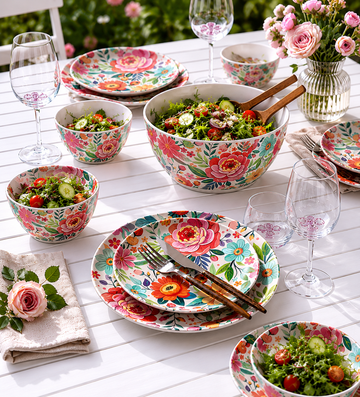Bord flower melamine