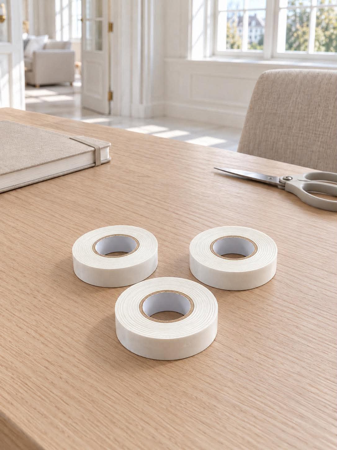 Dubbelzijdige tape - verpakking met 3 stuks