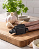 Knoflookpers - Zwart met houten handvat