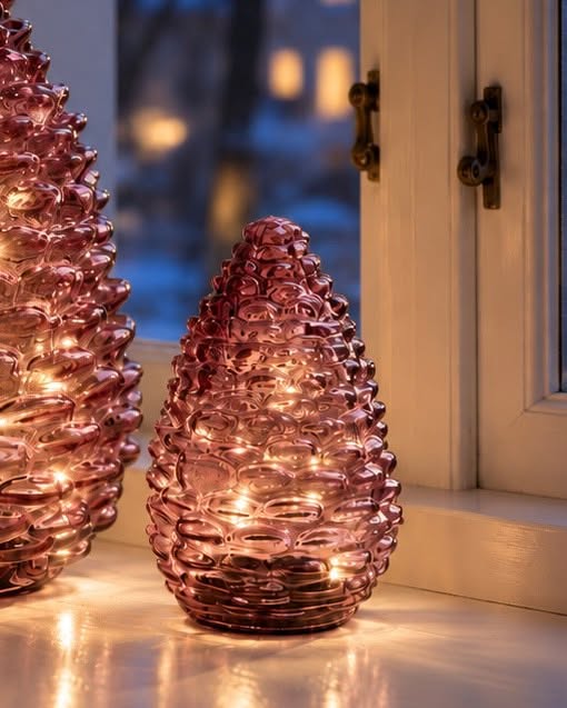 Dennenappel 15cm - meerdere kleuren