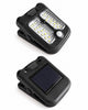 Clip-on lamp met zonne-energie en sensor