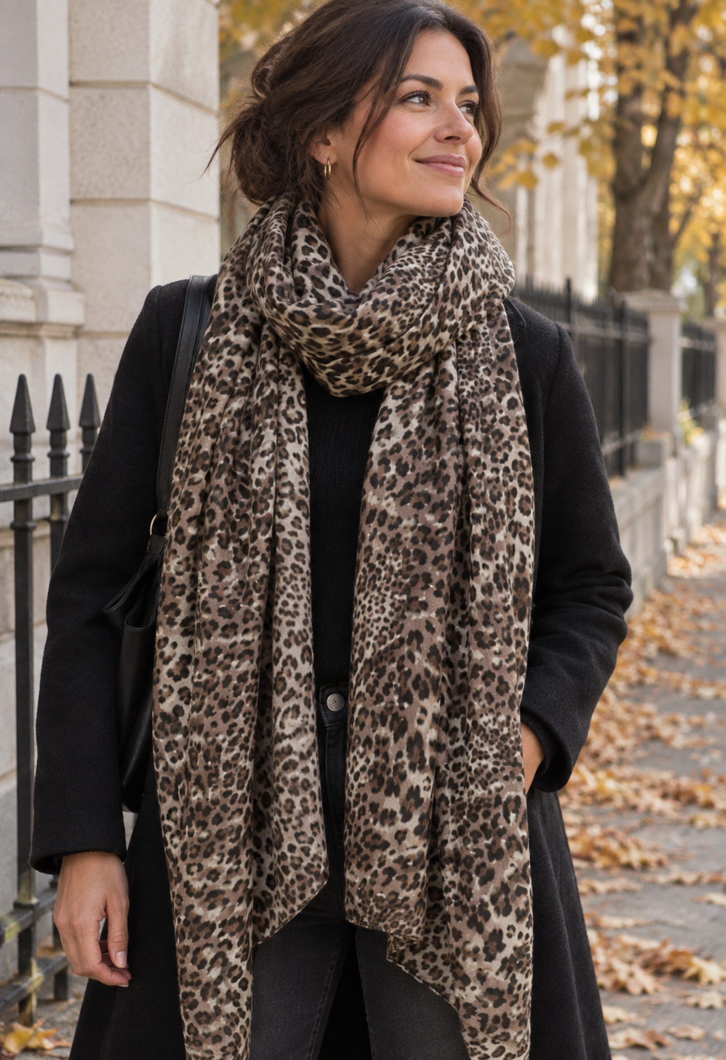 Sjaal Leo - Beige
