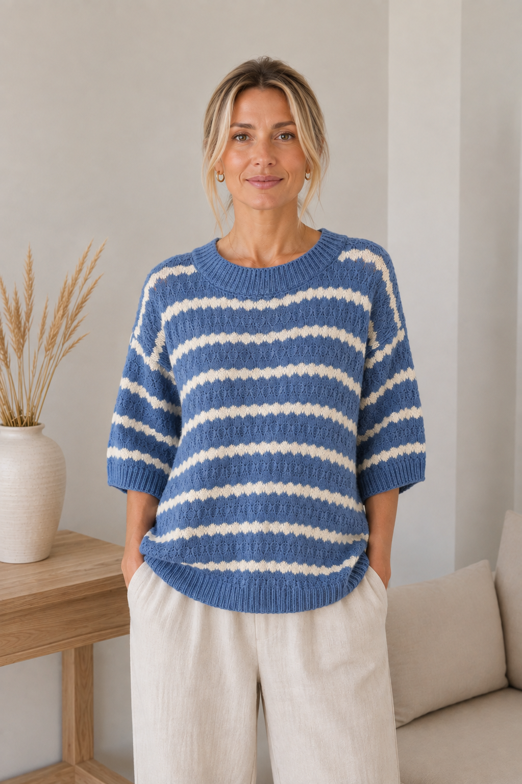 Trui Nayeli - Jeans blue