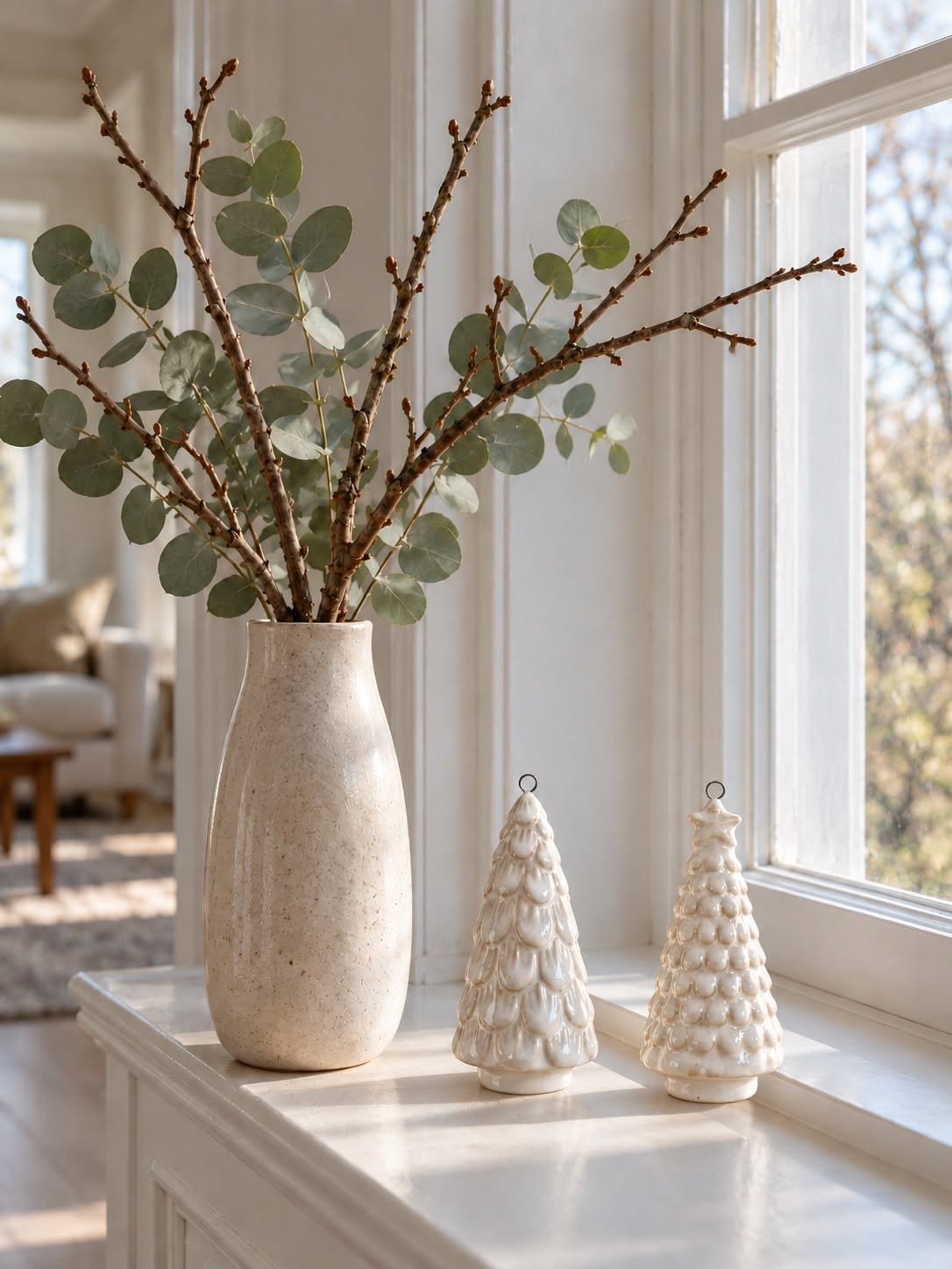Kerstboom porselein - White MIX