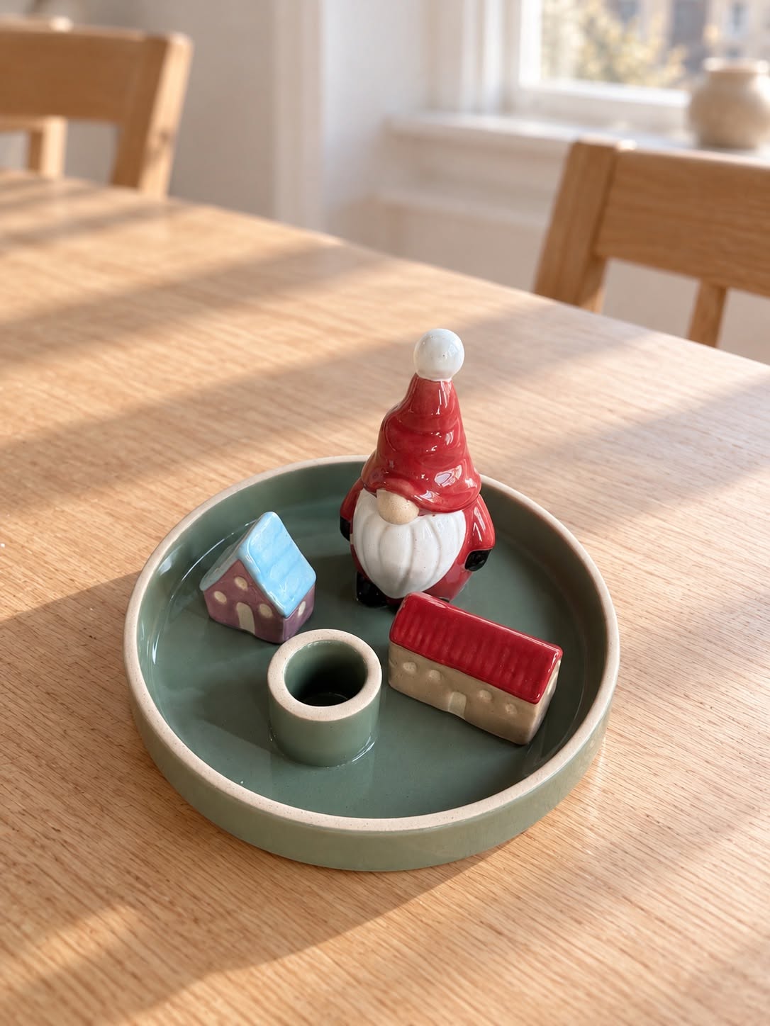Kandelaar Kabouter met huisjes – Steengoed