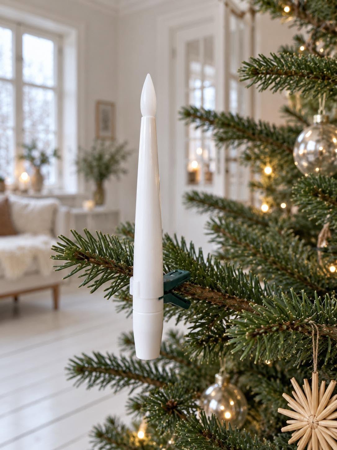Kerstboomlichtjes met afstandsbediening - set van 10 stuks