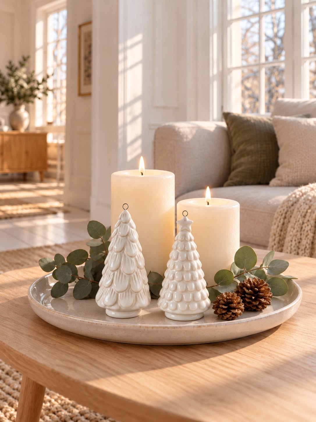 Kerstboom porselein - White MIX