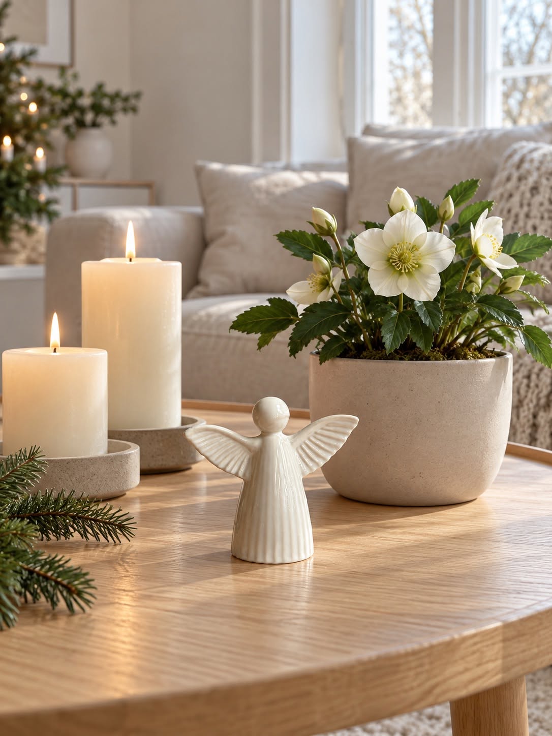 Engel Keramiek – Witte Figuur
