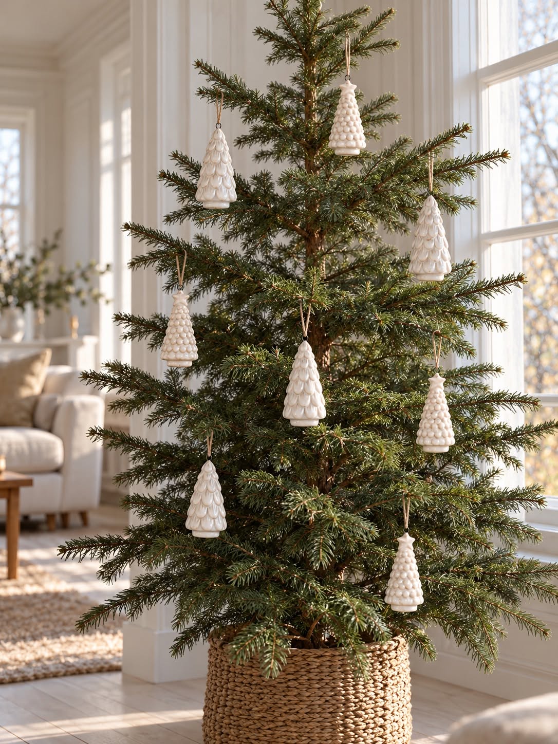 Kerstboom porselein - White MIX