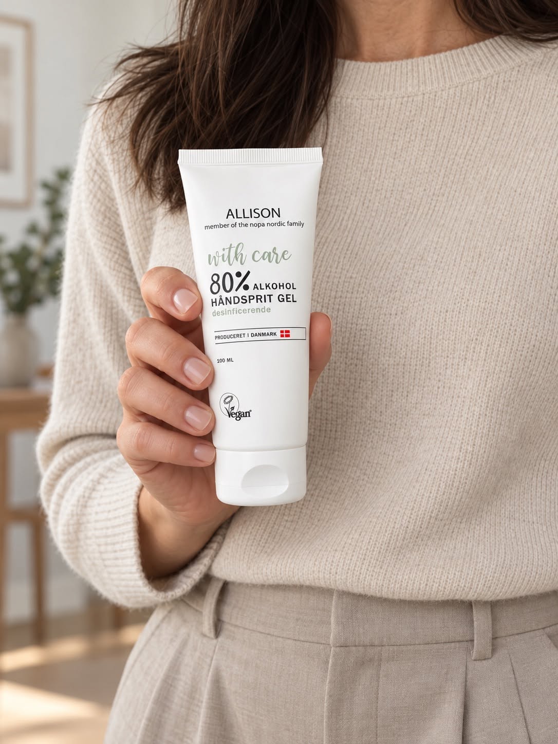 Handontsmettingsgel 80% - 100 ml - Vegan
