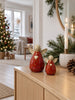 Engel keramiek – rood en beige