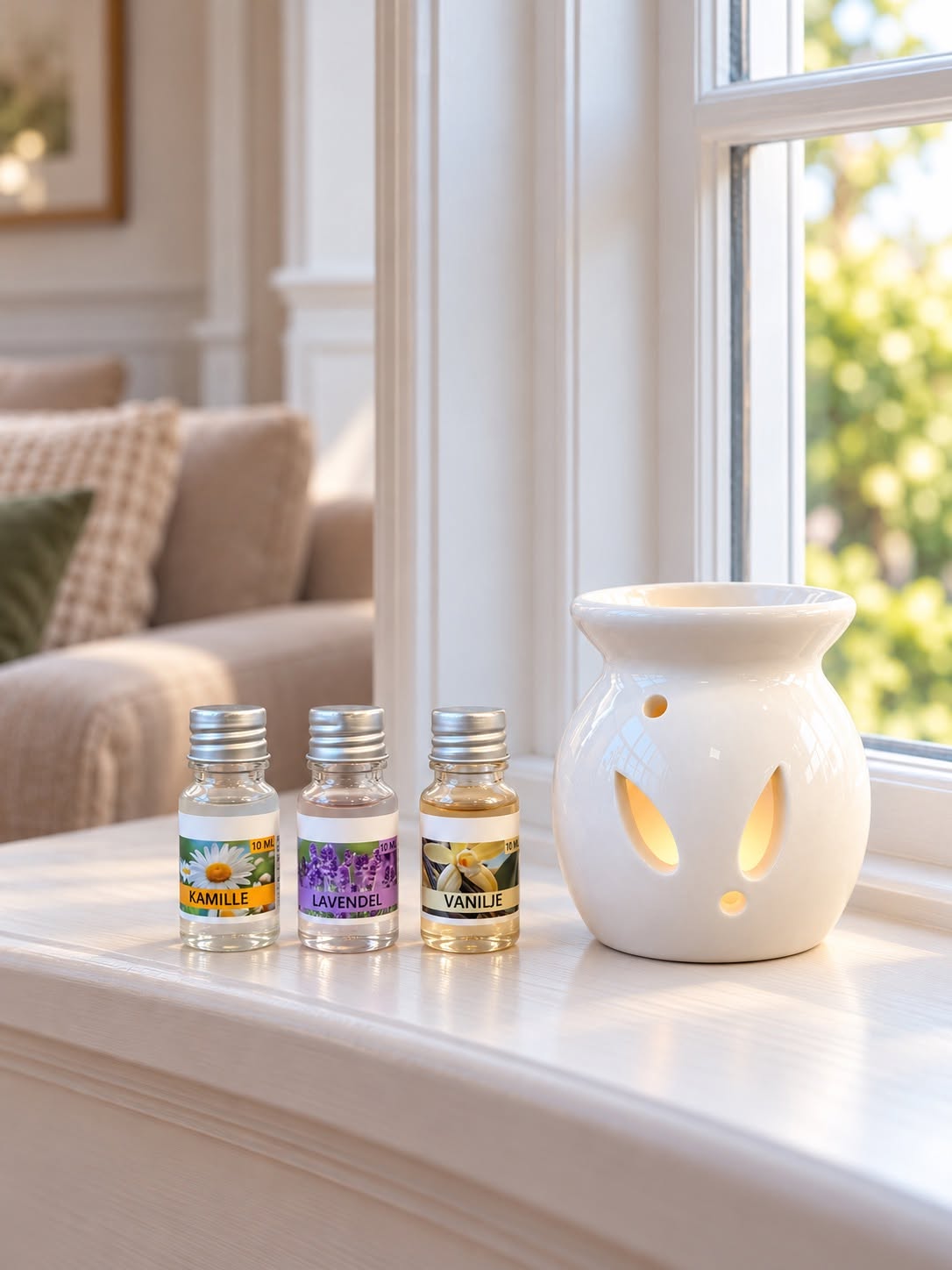 Aroma-pakket – keramische oliebrander