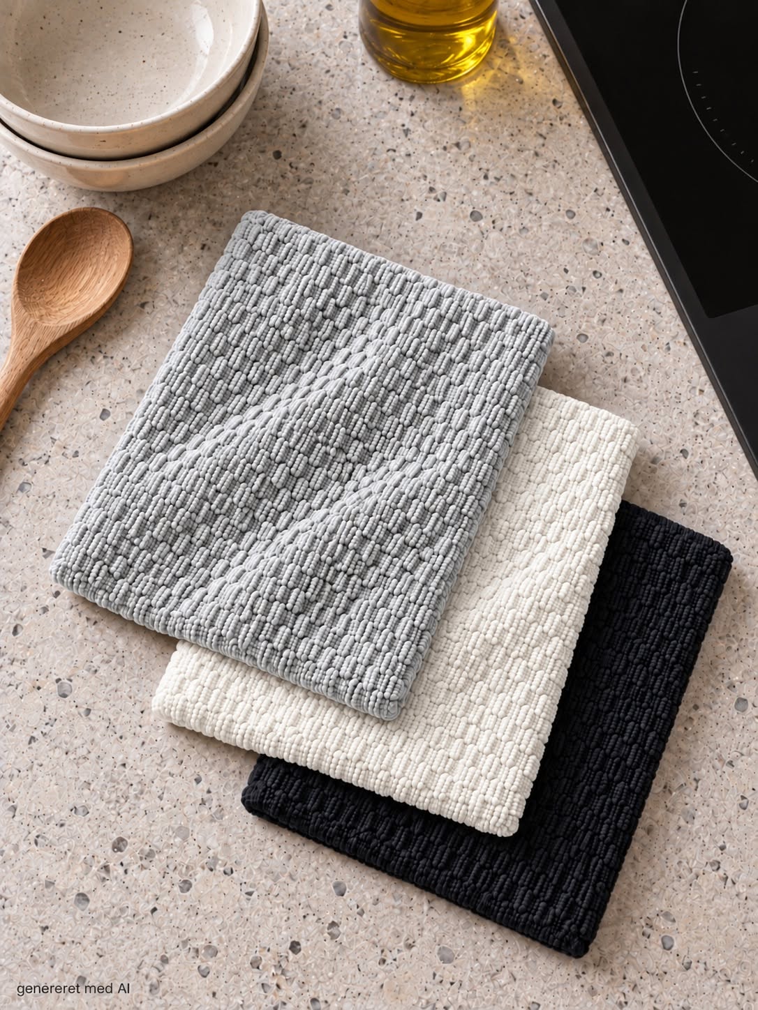 Vaatdoek microvezel wafel - 3 st.